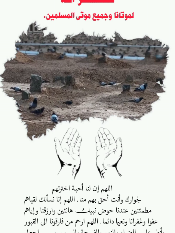 ‏اللهم ارحم من حالت بيننا وبينهم الأقدار ورحلوا إلى دار القرار اللهم اغفرلهم وانزل عليهم نوراً من نورك ينير ظلام قبورهم واجمعنا بهم في الفردوس الأعلى #يارب❤️ #for #foryourpage #foryoupage❤️❤️ 