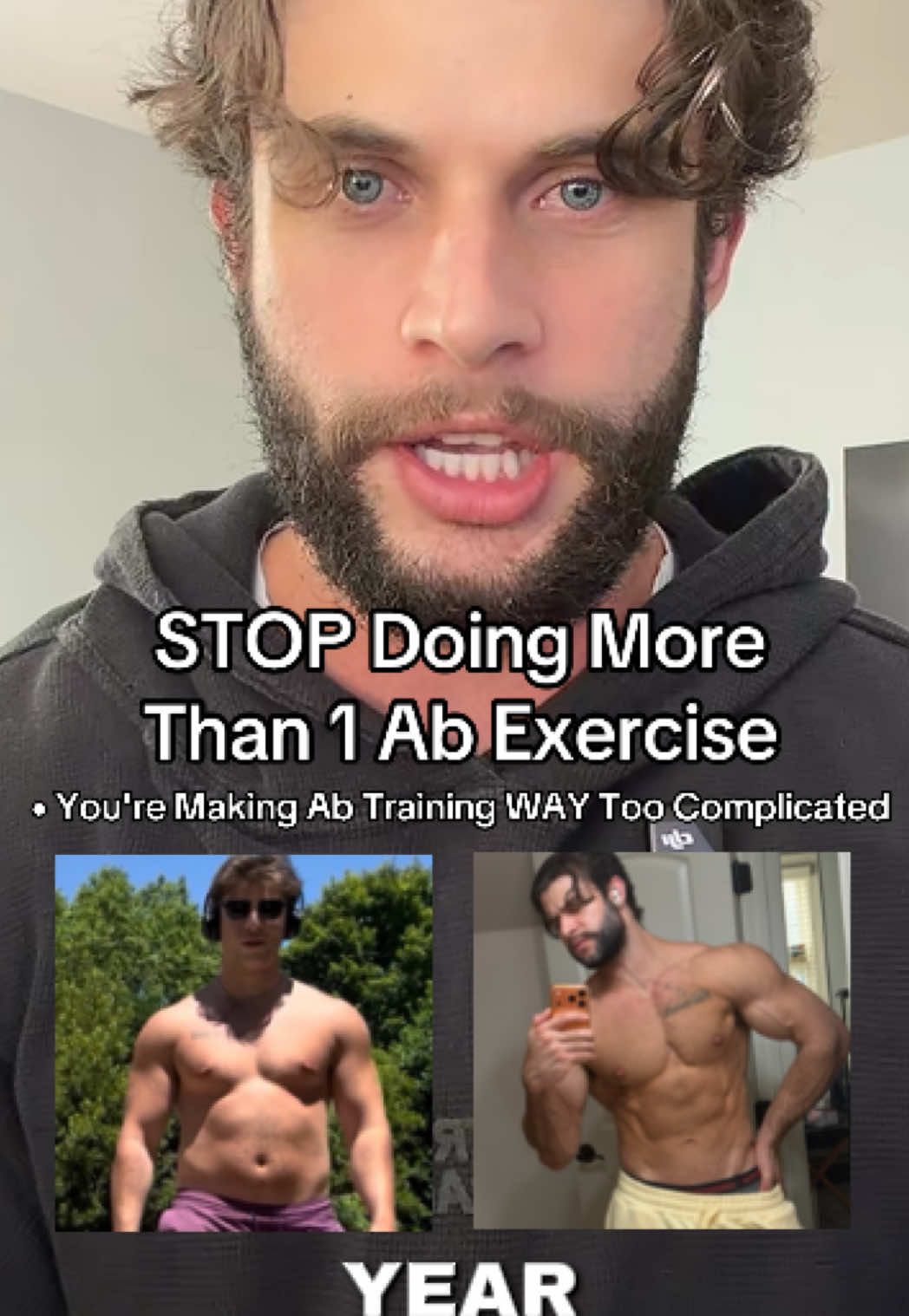 STOP Doing More  Than 1 Ab Exercise | DM “FIT” to Transform Your Physique Today‼️ • Custom Meal + Training Plans in Bio (750+ Satisfied Customers) • Controlled Insanity - Code “Tristan” • GymPin - Code “Trstnn” #fitnesstips #gym #bodybuilding #abs #exercise