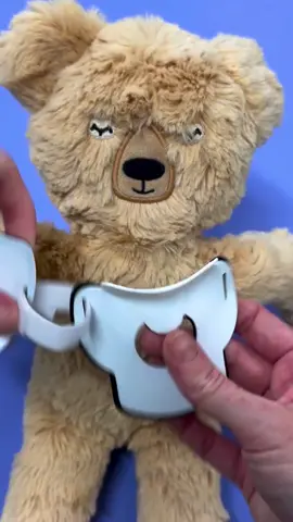 Have you seen one of these collars in real life before? #cervicalcollar #physicaltherapist #parenting #playtherapy #pediatrics