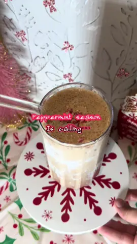 Peppermint season is calling….@Javvy #javvy #javvycoffee #proteincoffee #peppermintmocha 