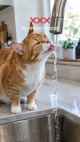 Cats are drawn to moving water instinctively — it's why they love faucets. This fountain gives them that, safely and always on. 💧#waterdispenser #catfountains #petproduct #catlover #petlover 