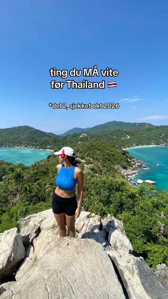 Reklame Skandineer | lagre før turen! visste du alle? 👇 #thailand #friår #reisetips