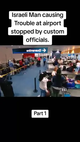 Israeli Man Thinks he is above the Law because of Aboriginal Heritage. #custom #border #immigration #airportsecurity #borderpolice 
