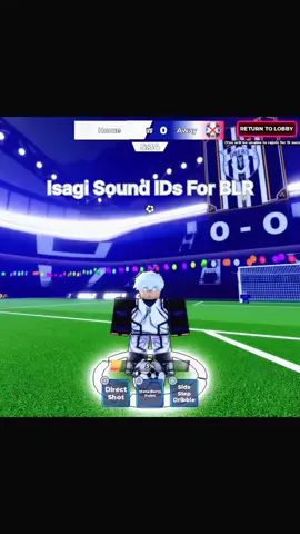 3 Isagi Roblox Sound IDs For Blue Lock Rivals #bluelockrivals #bluelockrivalsroblox #blr #roblox #isagi 