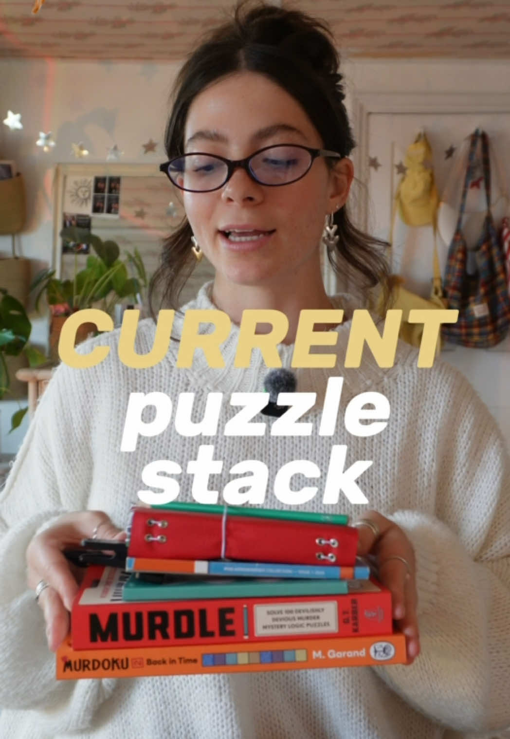 just a girl who loves her puzzles 🧩✏️📚 murdle, sudoku, crosswords, arrowwords, codewords, murdoku #puzzlebook #brainstack #puzzlegame #BookRecommendations #sudoku 