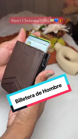 🎁 Regalo ideal para él , una billetera que sí impresiona. #wallet 💙🎁💵#menswallet #mensaccessories #tiktokshopblackfriday #giftforhim 