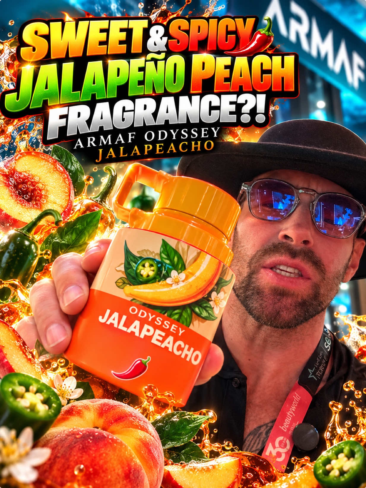@ARMAF USA sweet and spicy jalapeño peach Fragrance from odyssey called jalapeacho! #tiktokshopcybermonday #discoveryourgift #tiktokshopblackfriday #armaf #fragrance 