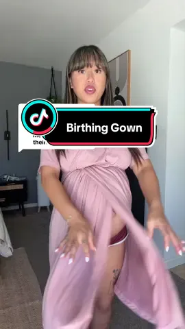 Replying to @user647386473 #birthinggown #laborgown #hospitalgown #pregnant #laboranddelivery 