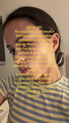 trust me, using Thea app between my derm appointments changed my life bc i wasn’t stuck struggling alone waiting for 6 months to go by for my next appointment  #acne #hellothea #skincare #acneproneskin #theapartner 