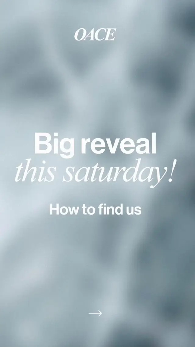 ACHTUNG: Reveal am Samstag um 16:00 statt 14:00 !! #OACE