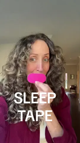 People use sleep tape for different reasons but sleeping deeper seems to be what a lot of reviews are saying. Might be worth trying if you struggle with sleep. #sleeptape #deepsleep #badbreath #snore #wellness 