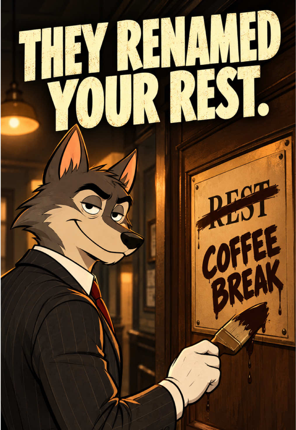 Nobody ever asked if you wanted coffee with your rest. In 1952, coffee sellers gave your break a product's name. Your boss kept the minutes. Watch. Learn. Go quiet. 🐺 #coffeebreak #coffee #marketing #History #psychology 