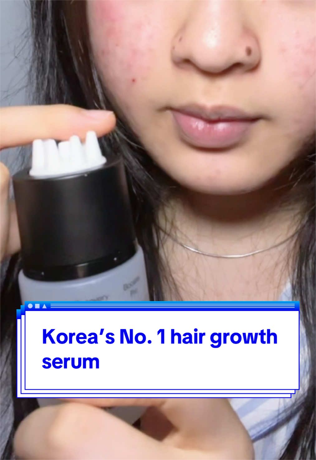 Korea’s No. 1 hair growth serum #refilledhairgrowthserum #koreanminoxidill #refilledhairserum @Refilled  #Inverted 