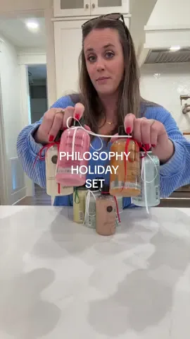 The philosophy 9-piece holiday shower gel collection from QVC is such a cute Christmas gift idea! 🎄🤍 Nine festive shower gels in holiday-inspired scents that are perfect for gifting to moms, teachers, coworkers, friends, or anyone who loves a little self-care. Such a fun holiday beauty find for Christmas gifting! 🎁✨ #philosophyshowergel #christmasgiftideasforher #GiftsForHer #tiktokshopblackfriday #holidaygiftset @QVC, Inc 