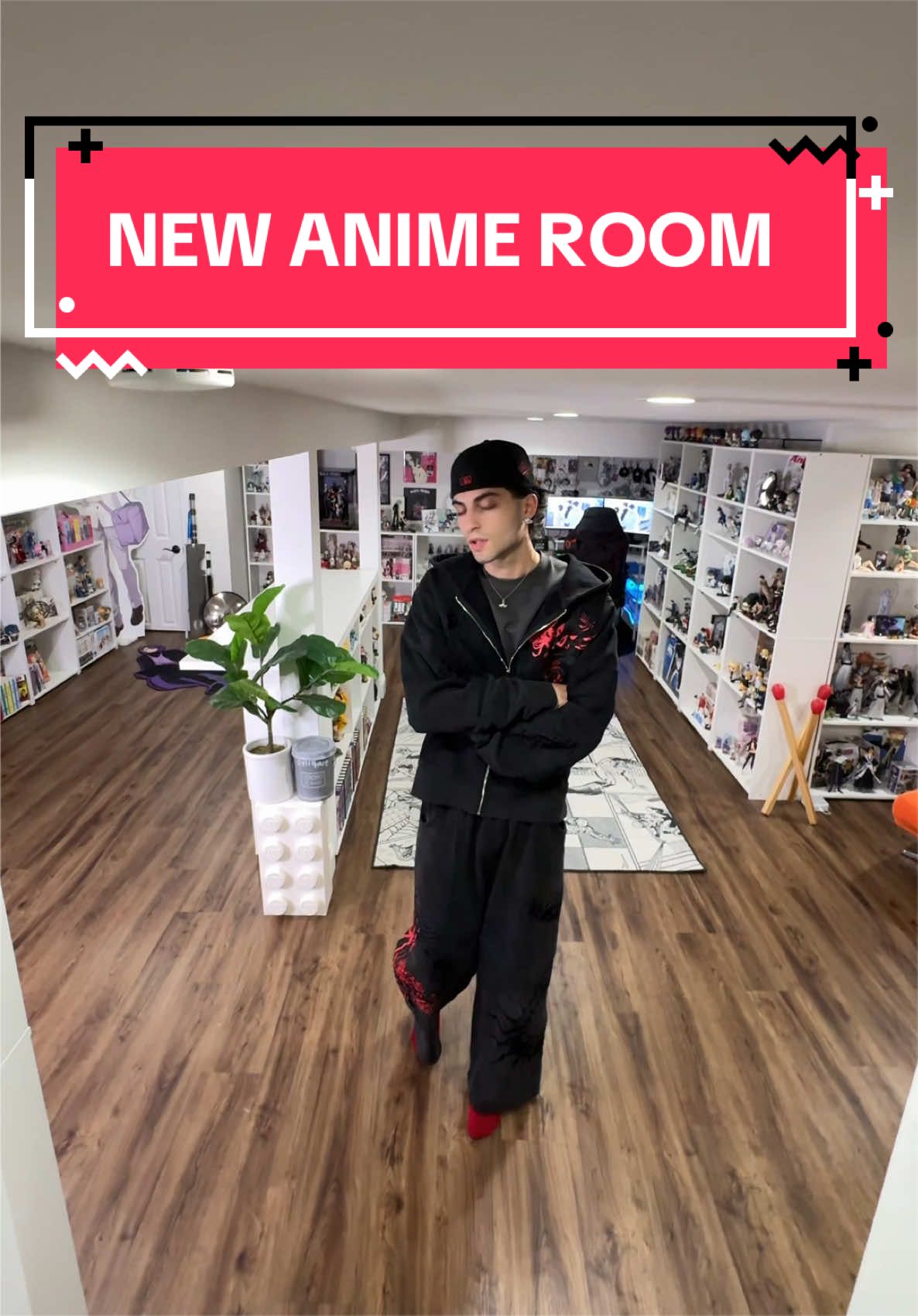 THE FINISHED NEW ANIME ROOM TOUR! #animefigure #animeroom #collection #manga #paulsoles 