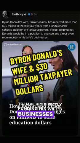 10/22 - They are ALL scammers! #Florida #ByronDonalds #viral #trending #foryoupagе 