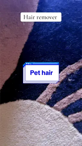 For pet hair
