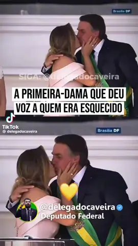 que vídeo simplesmente perfeito, cheio de amor ao povo brasileiro. 🇧🇷 #direita #michellebolsonaro #primeiradama #bolsonaro #flaviobolsonaro 
