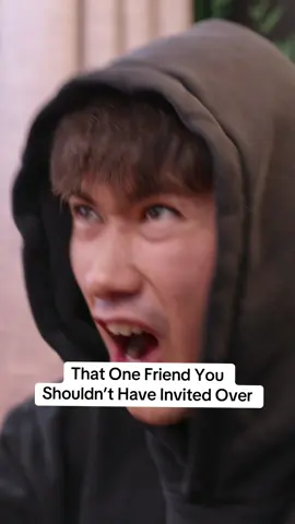 That one friend you shouldn’t have invited over… #relatable #comedy #skit 