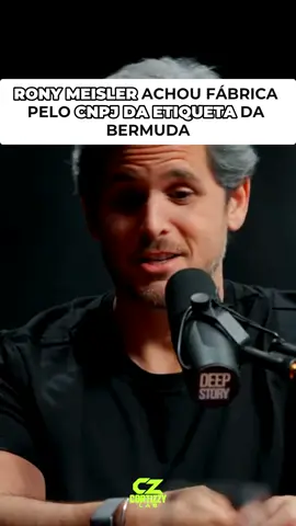 @deepstorycast @ronyrebels @sourafamiranda Sem ficha técnica e sem arquivo em vetor, os sócios ouviram um não. No carro, um CD do Gabriel Pensador virou a estampa da bermuda. #deepstory #deepstoryclipfy #clipfyleague Este episódio foi realizado em parceria pelo @orizpartners.