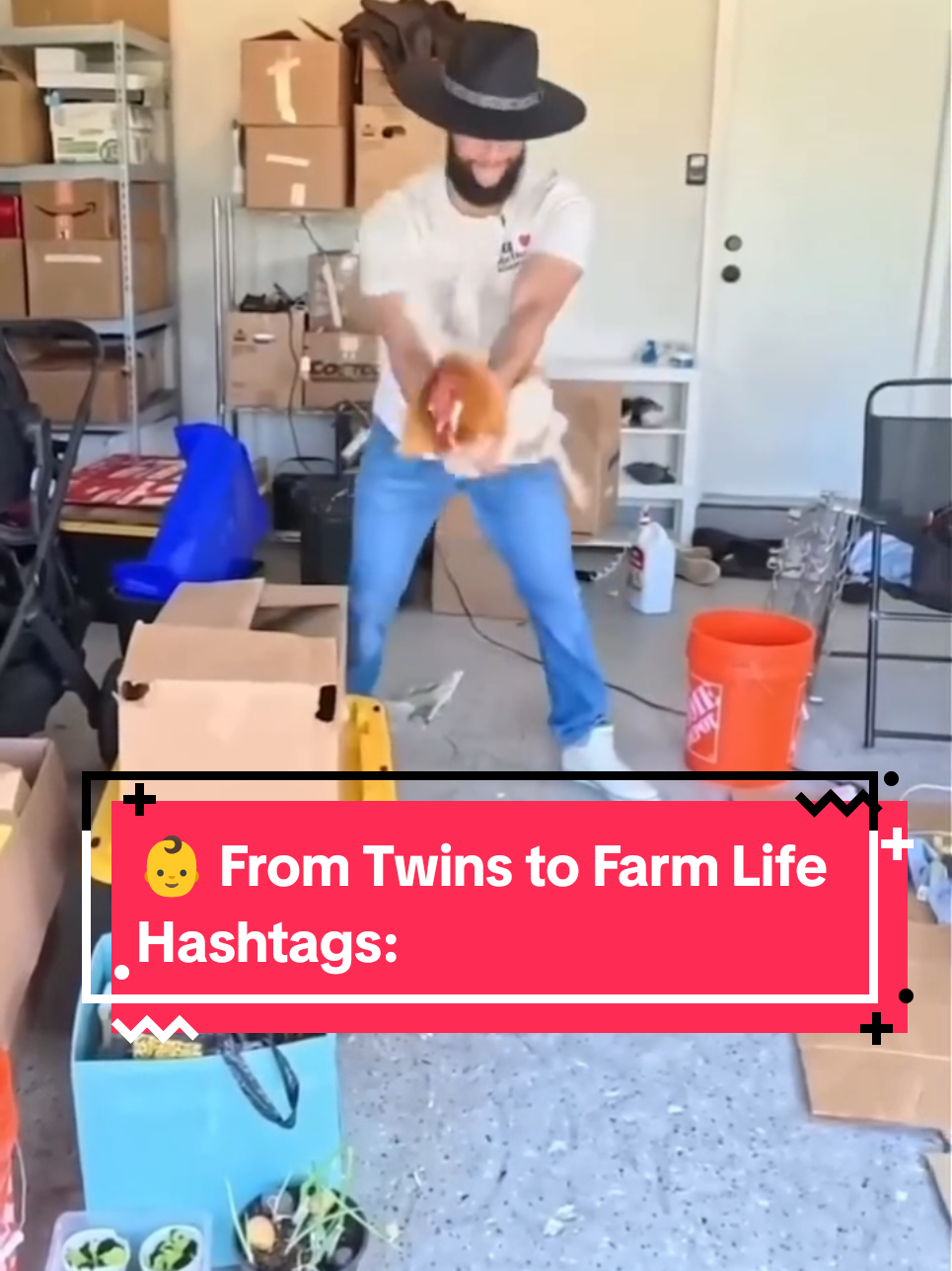 👶 From Twins to Farm Life Hashtags: #TwinMom #FarmLife #NewBeginnings #cowboylife #creatorsearchinsights 