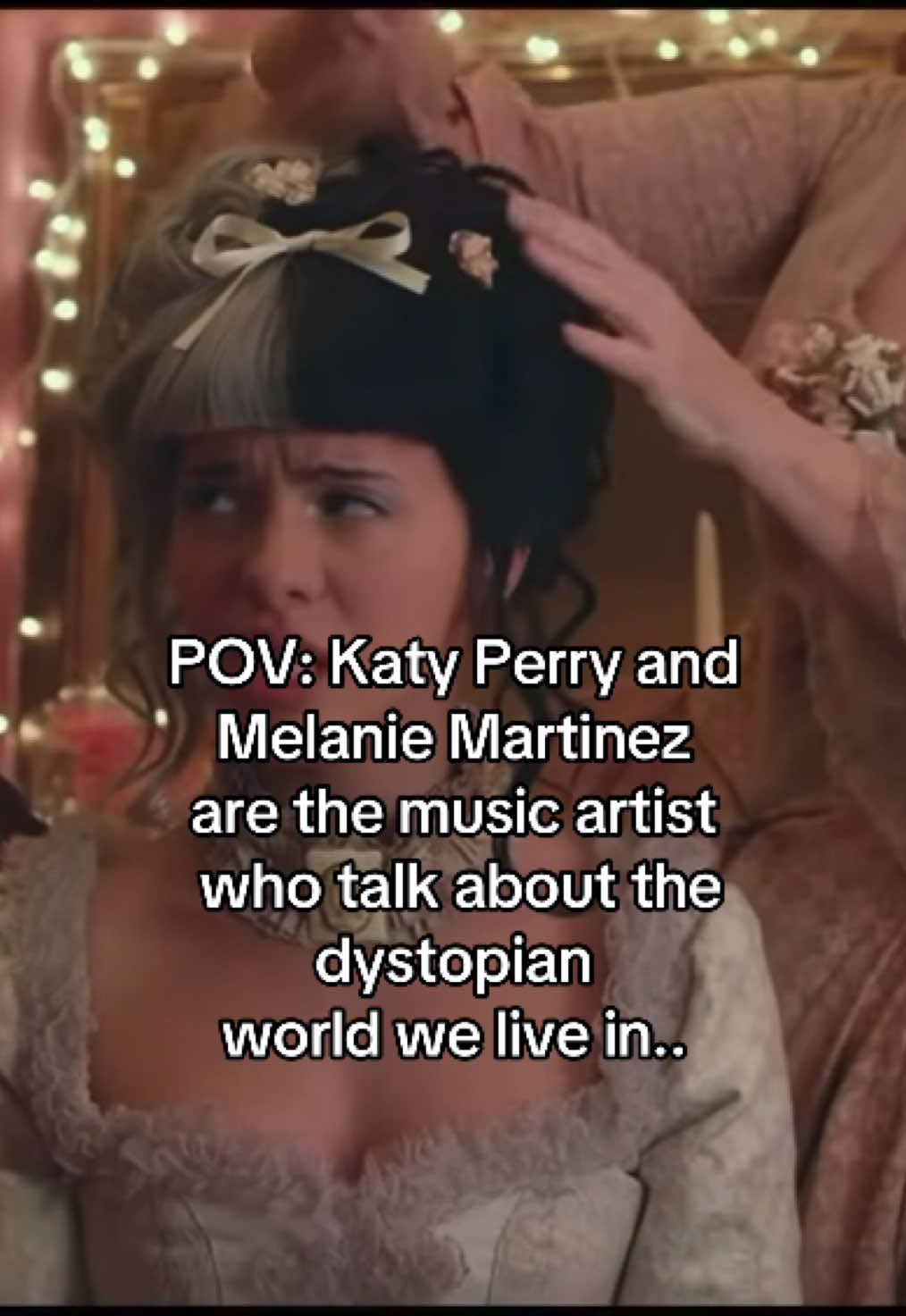 “We think we’re free” ~ #melaniemartinez #katyperry #dystopia #fyp #melaniemartinezfanpage