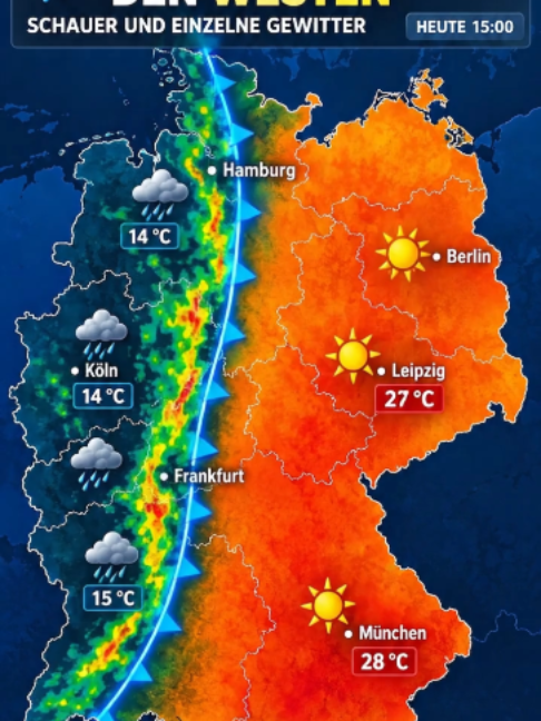 #Unwetter #Hitze #Deutschland #Gewitter #Sommer