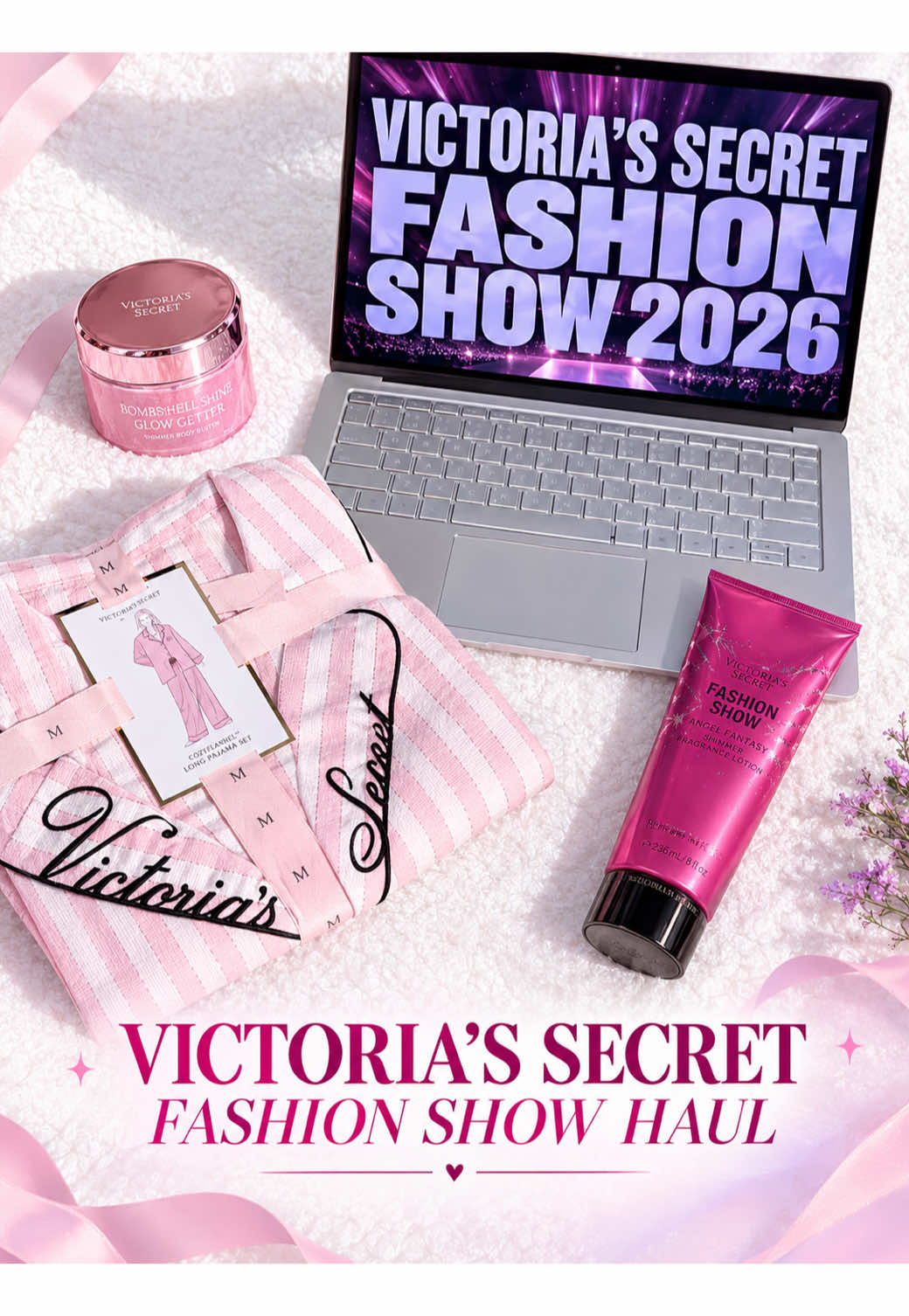 🧚‍♀️A little Victoria’s Secret Fashion Show haul! ✨ 💗 From the Bombshell Shine Glow Getter Shimmer Body Butter to a few extra beauty and lifestyle picks, these are my favorites from the show. 🤫The Victoria’s Secret Fashion Show is now streaming on YouTube!  🛍️Shop the show at victoriassecret.com or in Victoria’s Secret stores. @Victoria's Secret  #VSPartner #VSFashionShow #gifted