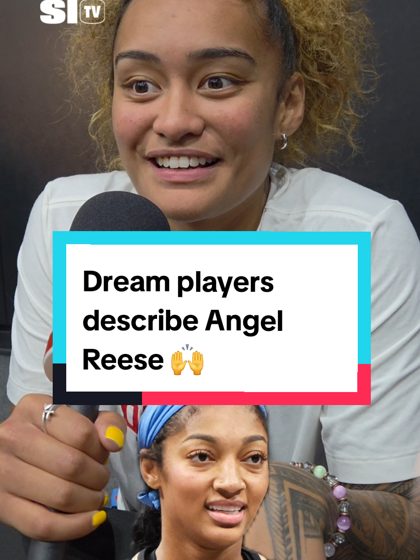 Let @Atlanta Dream players tell you about Angel Reese 🙌👏 #angelreese #atlantadream #WNBA 