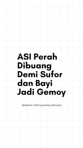 ASIP DIBUANG TANPA SEPENGETAHUAN IBU BAYI Hati ibu mana yang nggak hancur berkeping-keping? Baru aja selesai operasi abses akibat mastitis—nahan sakit luar biasa, tetap berjuang memerah ASIP demi menunaikan amanah menyusui—tapi setibanya di rumah, seluruh stok ASIP-nya dibuang diam-diam secara sepihak. Alasannya? Biar cucunya 