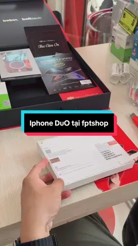 Cùng khám phá iPhone Duo cùng em nha😍#fptshop #iphoneduo 