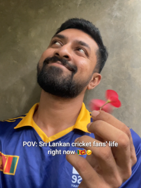 Finally, we can die in peace. 😌🇱🇰🔥 #SLvsENG #RecordChase #400Plus #SriLankaCricket #CricketVillage