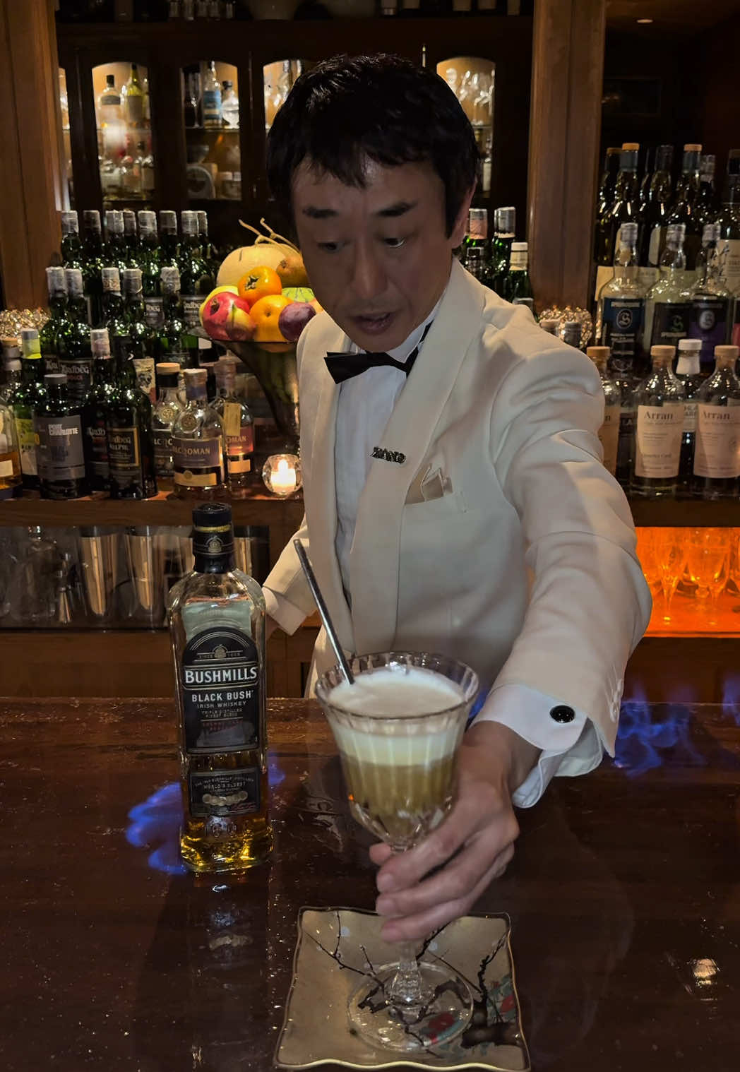 名古屋で楽しめる炎の演出がすごすぎるアイリッシュコーヒー！ 「ZANQ」 📍愛知県名古屋市中区錦3-10-20 グレース錦 4F #japanesefood