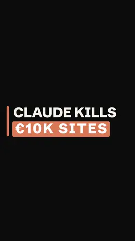 Claude Code just killed €10,000 websites. A pro, fully animated website in a few minutes, with a few prompts. 1. Framer Motion: an ultra smooth animation library. Your site moves, it breathes, it's alive. 2. A design skill: Claude gets the instincts of a real designer and knows what makes a site premium. 3. A bank of components designed by pros: Claude picks from it and assembles your whole site. To get the 3-step guide: follow me, click the link in bio and type the keyword WEBSITE. #claude #ai #website #webdesign #aitools