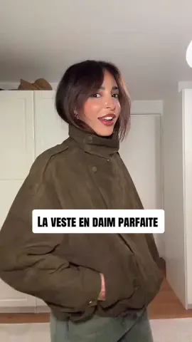 J’ai trouvé la veste en daim PARFAITE chez Massimo Dutti !