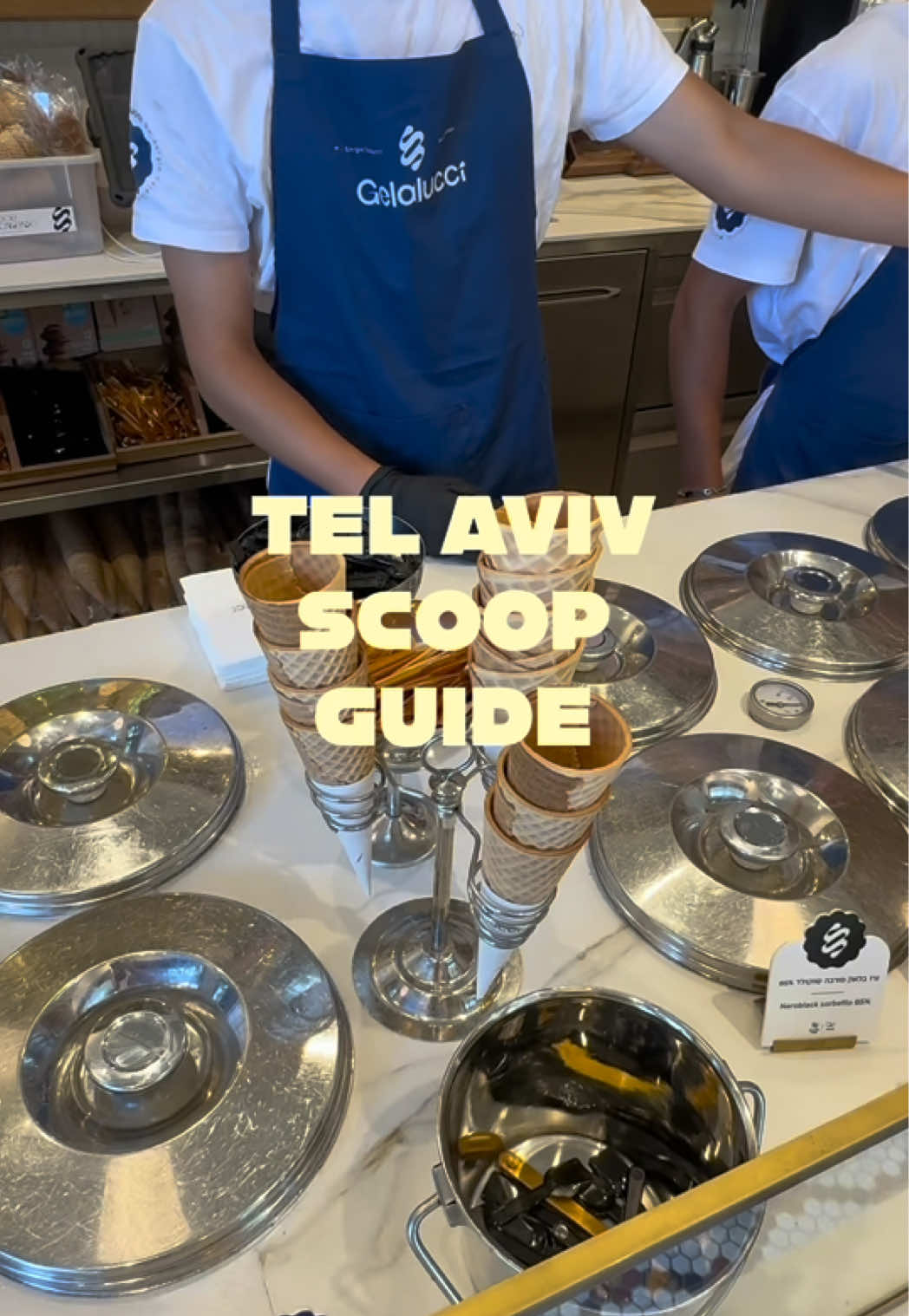 Save these ice cream spots for your next TLV visit 🍦 #telaviv #telavivcity #תלאביב #tlv #telavivfood 