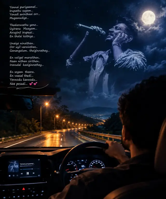 Yennodu kannodu nee pesadi🩶🩶🩶.. 🩶feel the lyrics 🩶 #dhilipvarmansong  #fyppppppppppppppppppppppp 