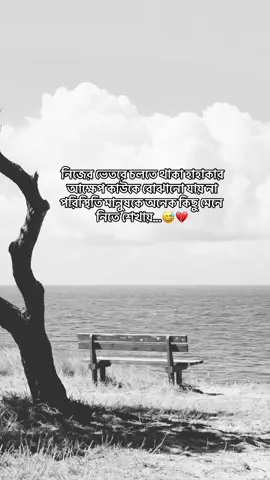 নিজের ভেতরে চলতে থাকা হাহাকার