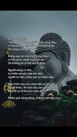 Đức Phật dạy: 