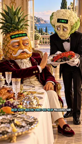 PUBLICATION 3| Partie 1 999 000 000 000 MILLIARDS . 💸🍽️ #fruitdrama #france #cuisine #pourtoi 
