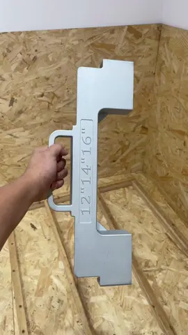 Stop wasting time measuring! This framing jig does all spacing work for you #woodworking #tools #construction #diyhacks #2026tools