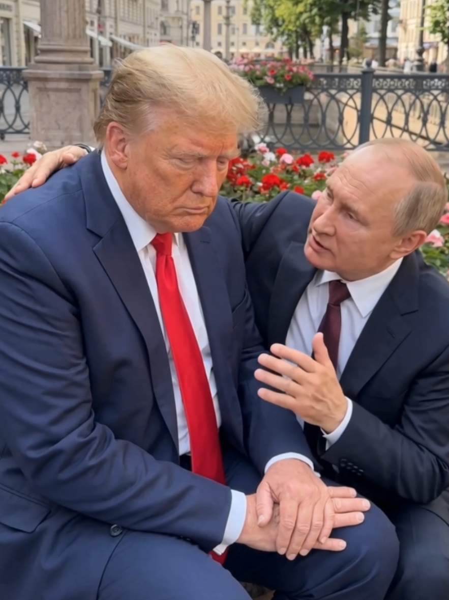 How the Trump - Putin diesel deal really started 😂⛽ Made with AI, just for fun. #Trump #Putin #DieselDeal #Usa #Funny 