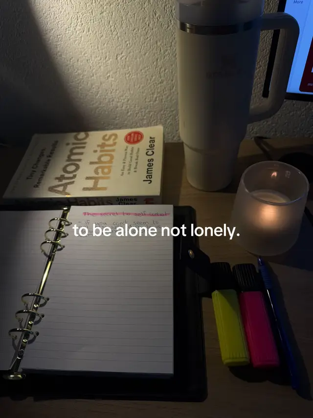 It’s peaceful