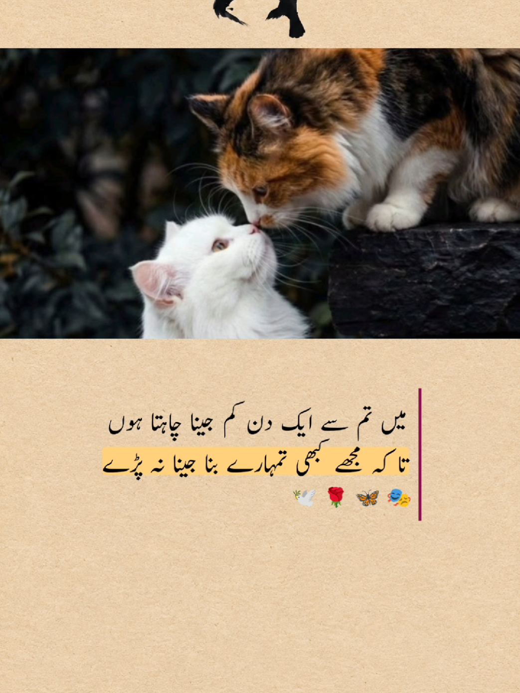 کبھی کبھی انسان کسی سے اتنی محبت کرنے لگتا ہے کہ اُسے اپنی زندگی کے ختم ہونے سے زیادہ، اُس شخص کے بغیر زندگی گزارنے کا خیال ڈرانے لگتا ہے۔ وہ چاہتا ہے کہ زندگی کے ہر موڑ پر وہ شخص اُس کے ساتھ ہو، بڑھتی عمر کی جھریوں میں بھی وہی چہرہ سامنے ہو، اور آخری وقت میں آنکھیں بند کرنے سے پہلے بھی اُسی کا ہاتھ ہاتھ میں ہو۔ شاید اسی لیے وہ اُس کے ساتھ گزارے ہوئے عام سے لمحوں کو بھی خاص سمجھتا ہے، اُس کی چھوٹی چھوٹی باتیں یاد رکھتا ہے اور ہر دعا میں بس ایک ہی خواہش مانگتا ہے کہ وقت چاہے جتنا بھی بدلے، اُن دونوں کا ساتھ نہ بدلے۔ کیونکہ کچھ لوگ زندگی میں صرف محبت بن کر نہیں آتے، وہ جینے کی وجہ بن جاتے ہیں۔ پھر انسان کو دنیا کی کسی خوشی کی طلب نہیں رہتی، بس دل چاہتا ہے کہ جس شخص کے ساتھ زندگی خوبصورت لگنے لگی ہے، اُس کے بغیر زندگی کا کوئی دن دیکھنا ہی نہ پڑے۔ ❤️‍🩹✨ #foryou #foryoupage #viral #1millionaudition #unfrezzmyaccount @TikTok @TikTok Pakistan 