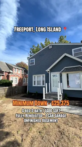 Freeport📍4 bed 3 bath | 1,400 sqft DM 
