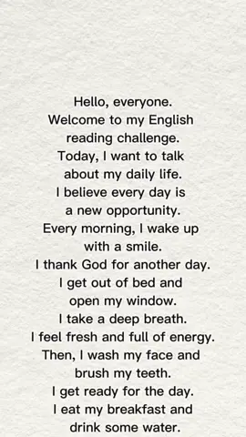 speaking Challenge. try to read smoothly #improveyourenglish #learnenglish #englishvocabulary #uktiktok #fyp 
