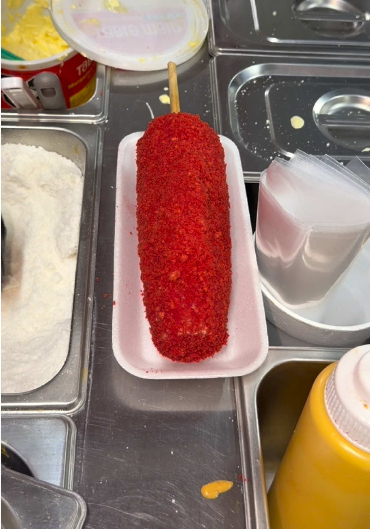 Elote revolcado 😋🤤