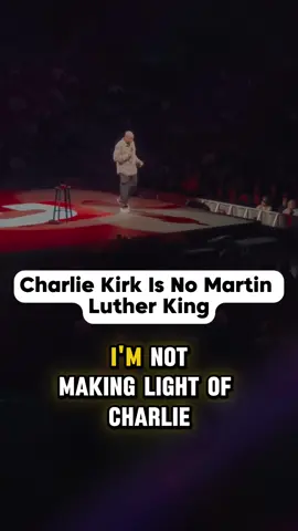 Charlie Kirk Is No Martin Luther King #comedian #standupcomedy #comedy #davechappelle #fyp 