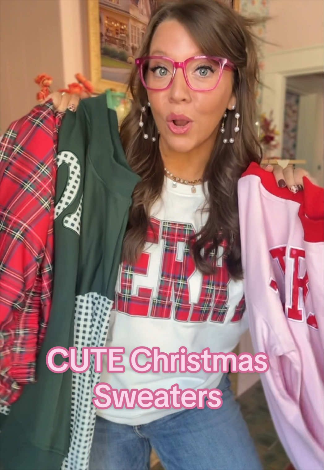 CaaaaaaaUTEst Christmas Sweaters, yall! 🎄 #christmassweater #christmassweaters #christmassweatshirts 