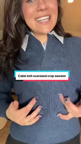 A knit cardigan that is so soft and faux layering for the sweaty girls! 145 5’8 m #sweater #sweaters #knitsweater #OOTD #tiktokshopblackfriday 